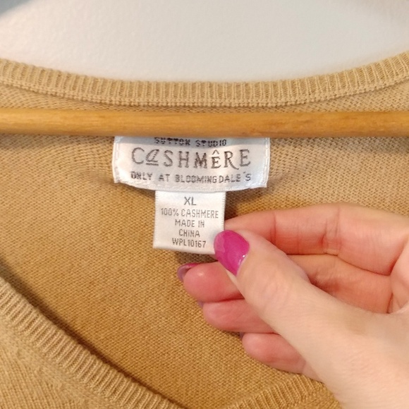 Vintage Sutton Studio cashmere sweater - Picture 3 of 8